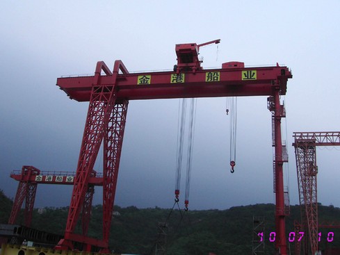 ME50t+50t造船门式起重机（金港船厂）